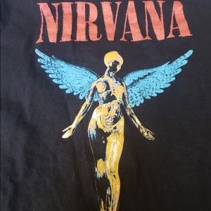 Authentic nirvana tee shirt.